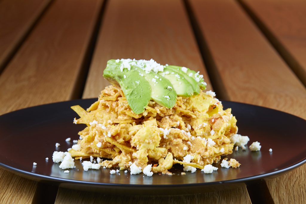 The chilaquiles is one of Cedar Grove's many brunch options. 