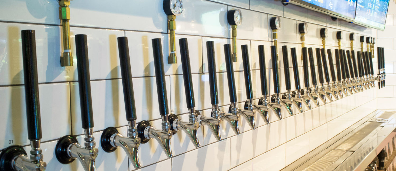WeWork beer taps