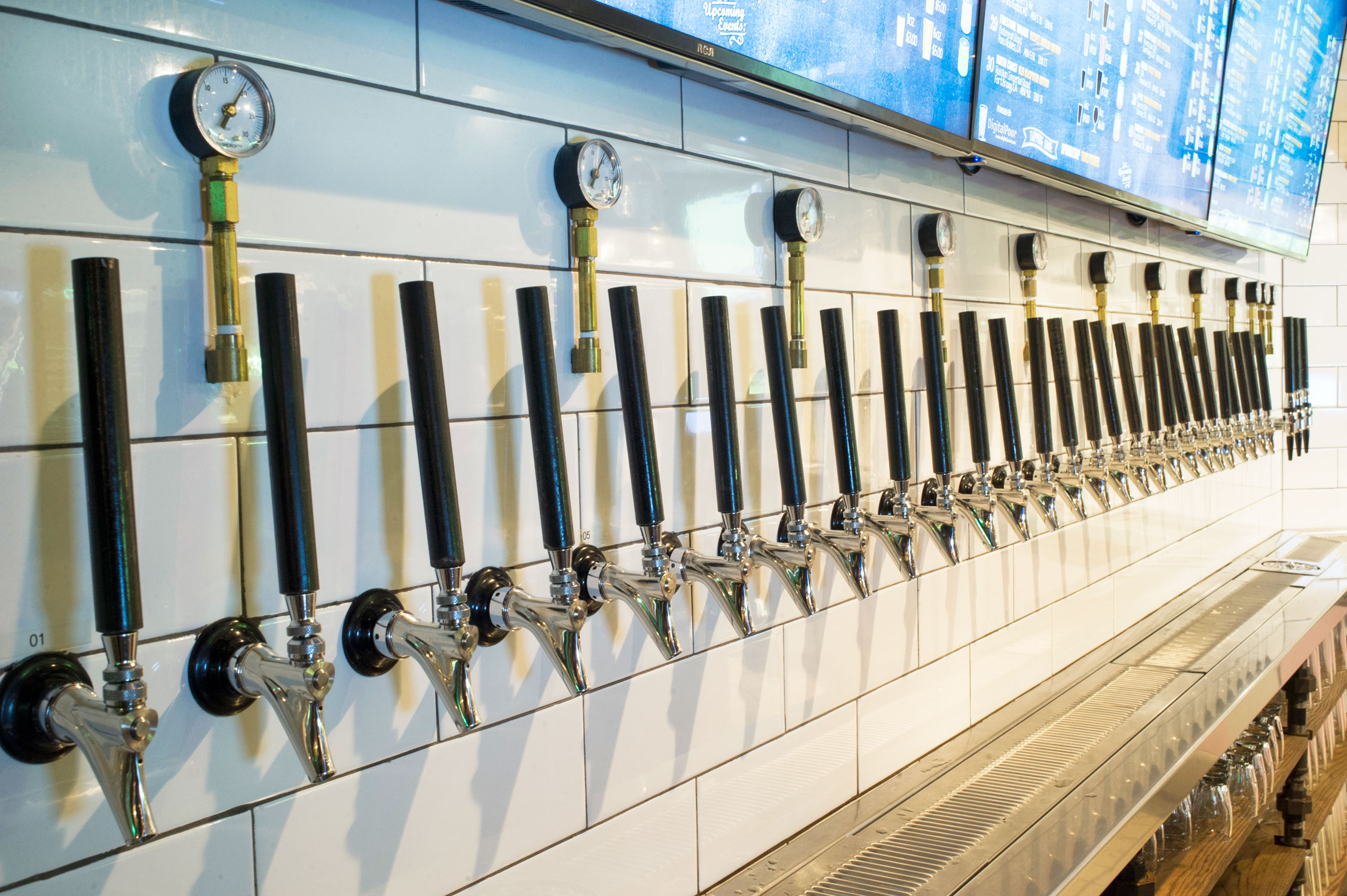 WeWork beer taps