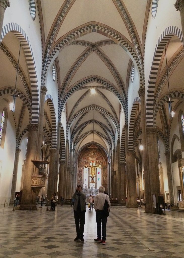 The Santa Maria Novella in Florence, is renowned for being the most important church in Tuscany. We believe it.
