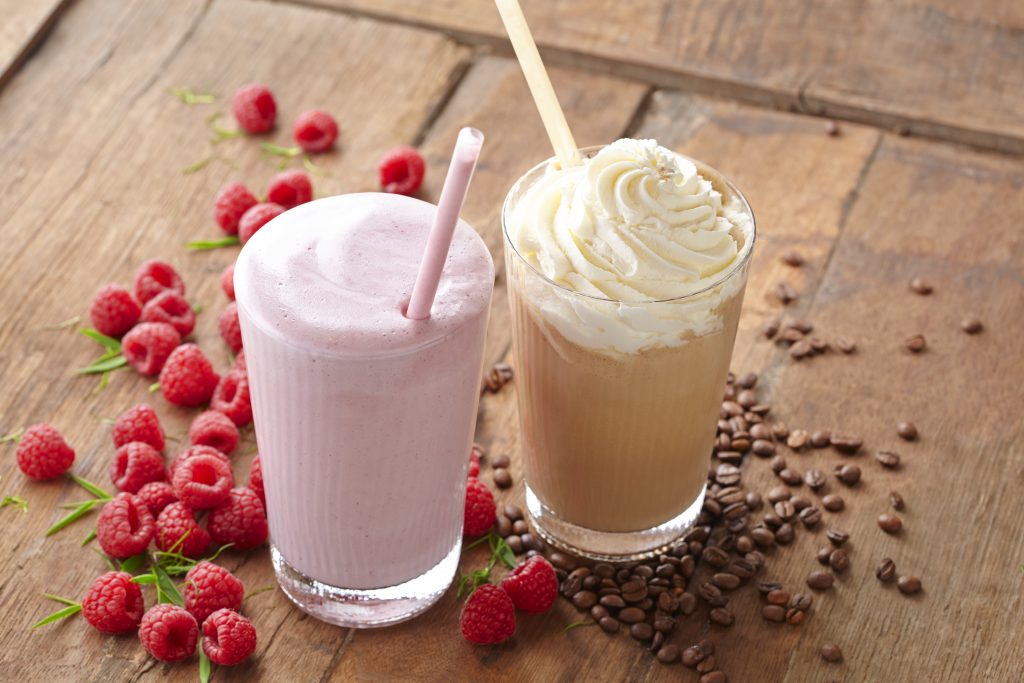 Take your gelato in a creamy frappé. 