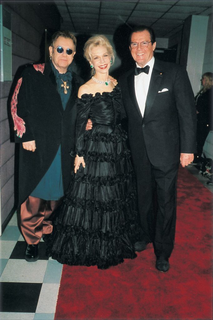 Party Pics — Elton John, Lynn Wyatt, Philip Glass