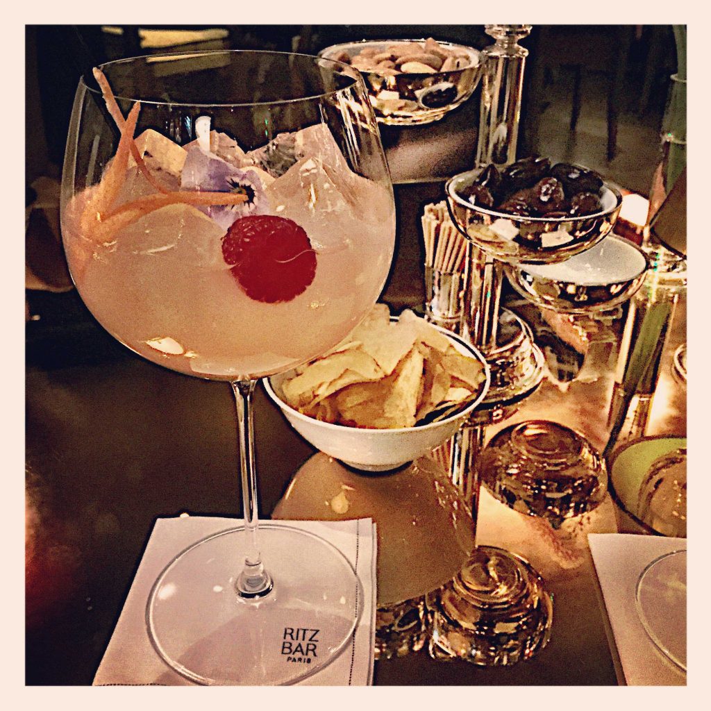 Cocktails at the Ritz Bar