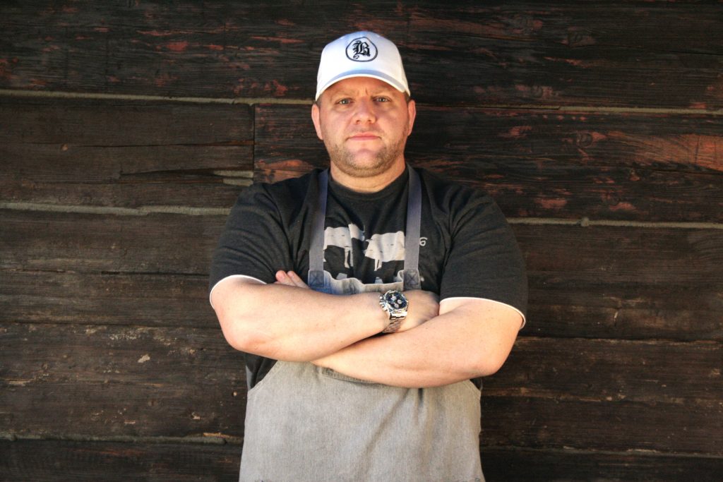 Chef Peter Petro mans the Bosscat kitchen. 