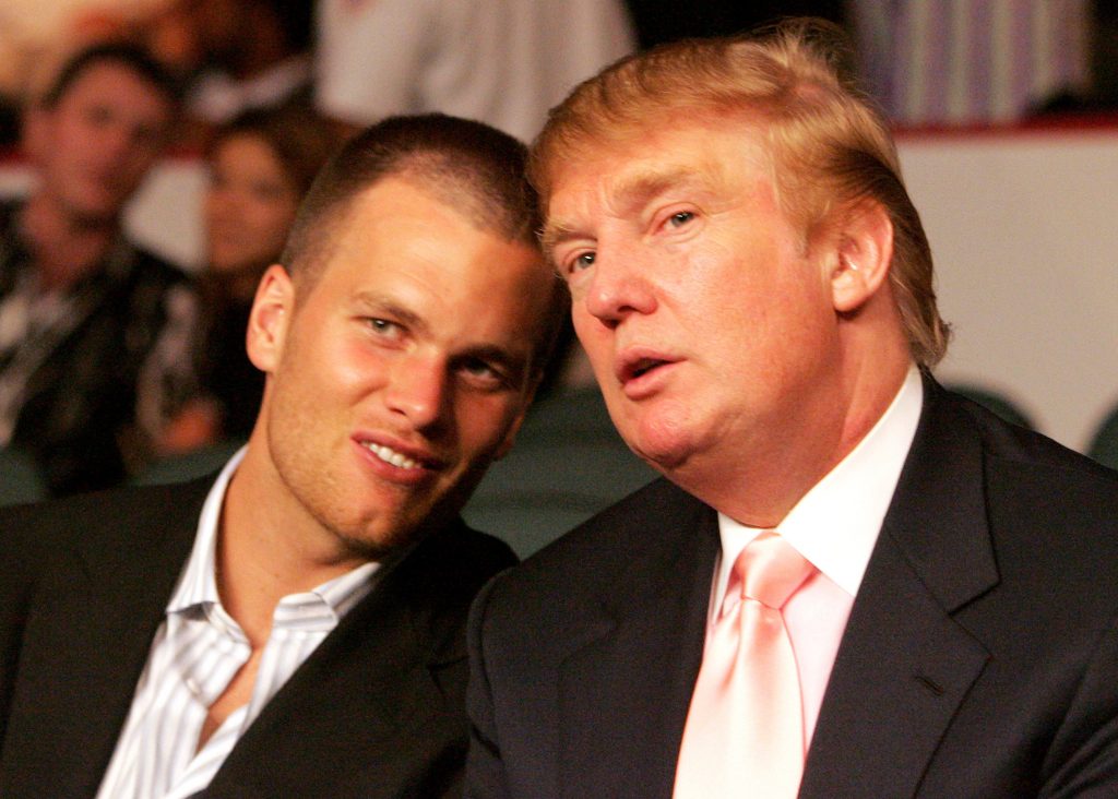 Tom Brady and Donald Trump have been cozy for a long time.