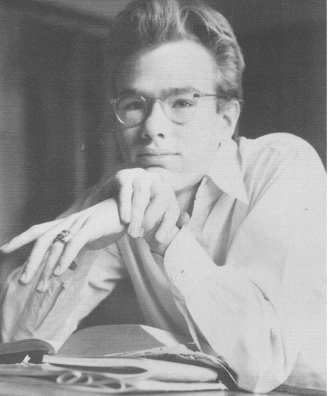 Andy Warhol during college days at Carnegie Tech, circa 1947. (Photo Philip Pearlstein, "Warhol" by David Bourdon)