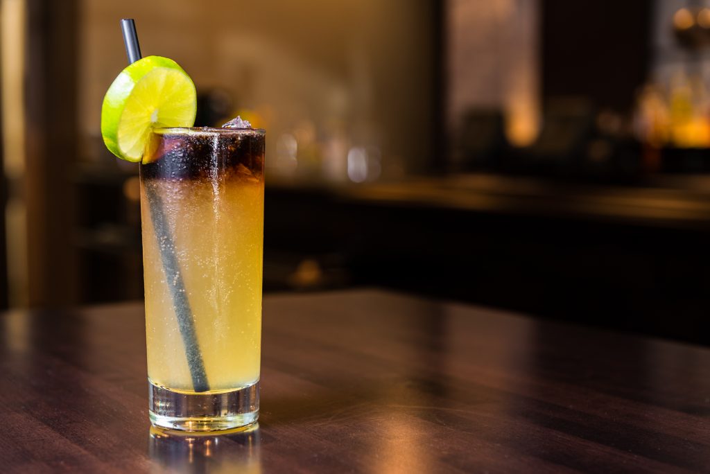 Grab a specialty cocktail at the bar. 