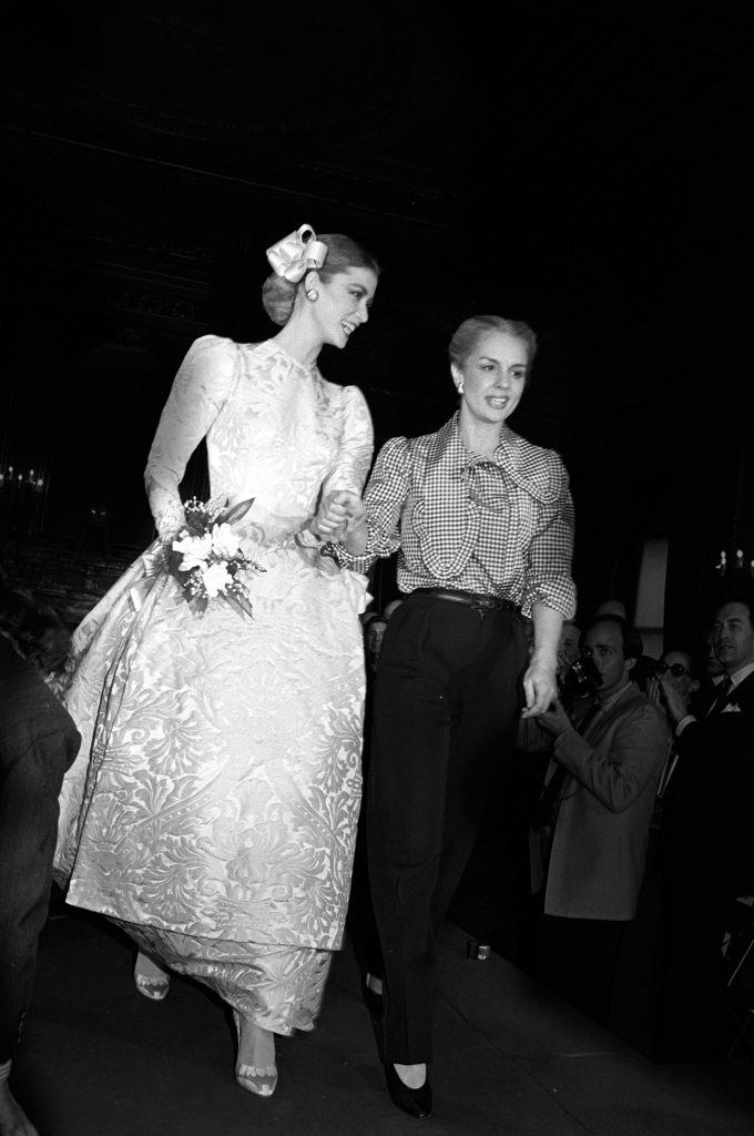 Herrera's runway debut, 1981