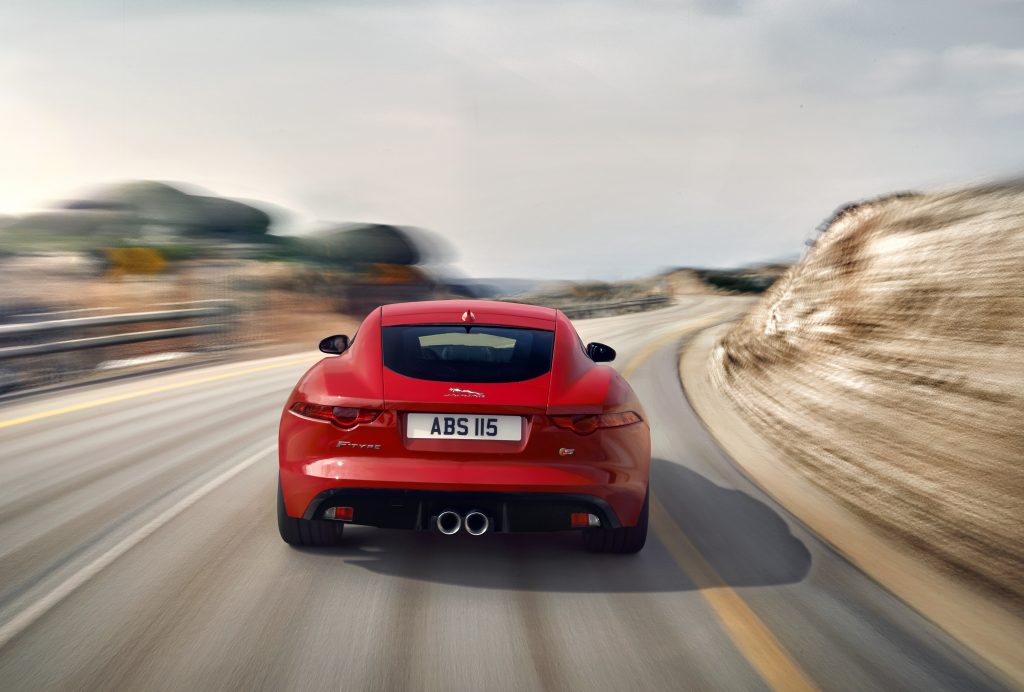 Jaguar knows a thing or two about a rear profile.