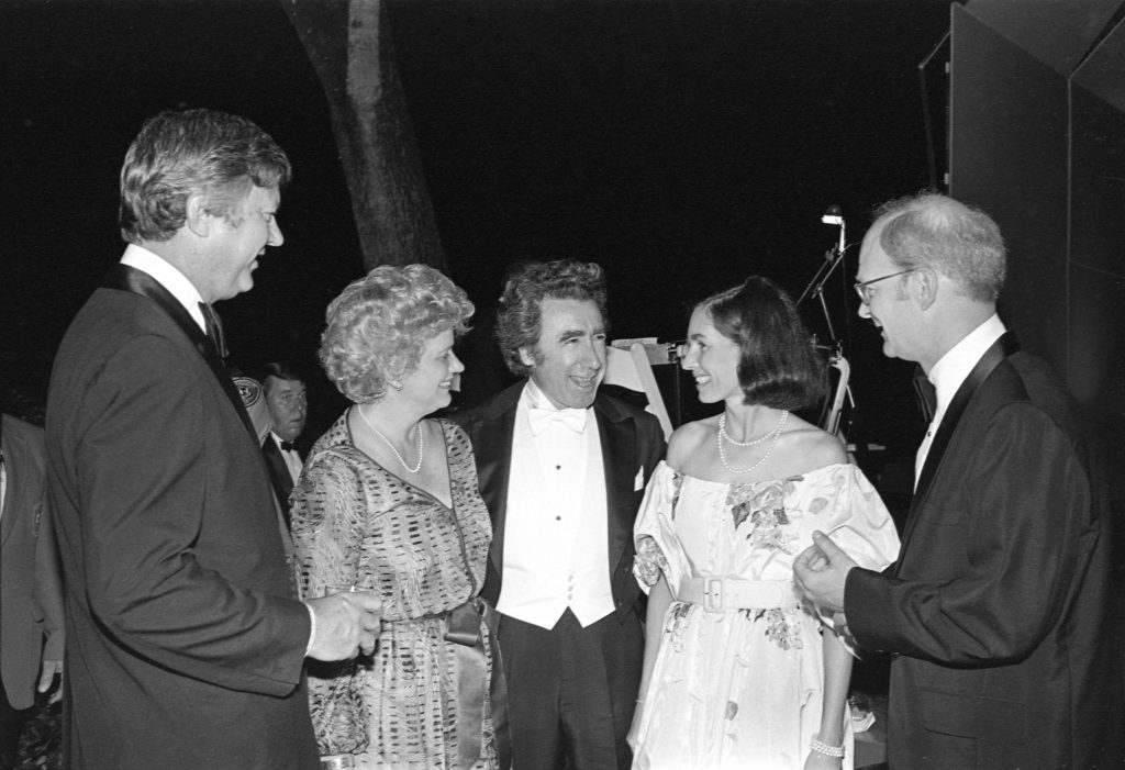 Judge Harold DeMoss & Judy DeMoss, Sergiu Comissiona, Puddin & Robert L. Clarke