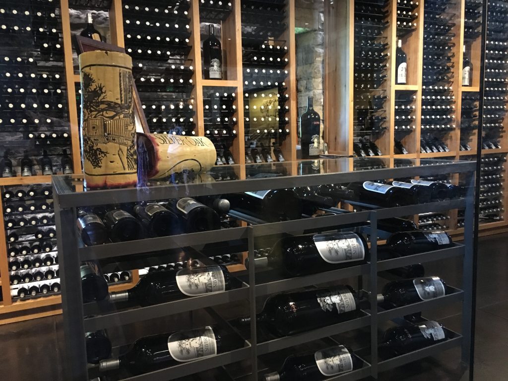 Silver Oak cellar