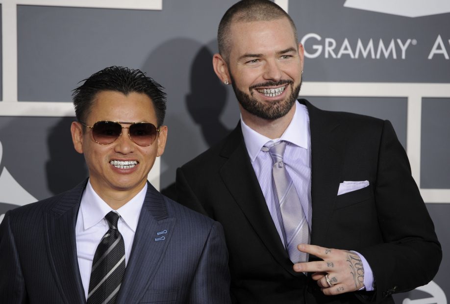 Johnny Dang with business partner and rapper Paul Wall