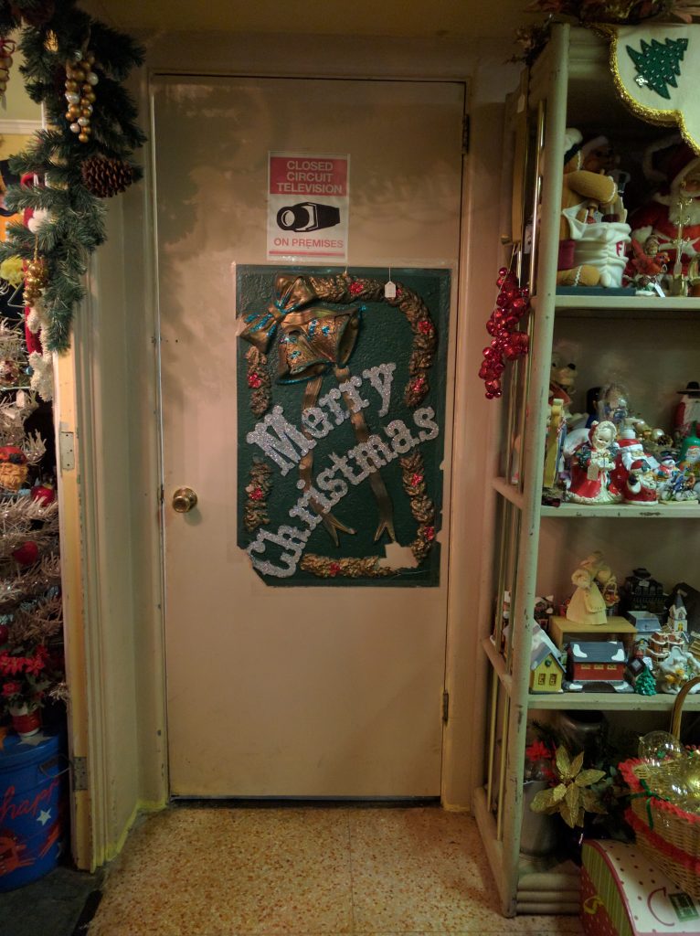 Behind here hides a ghost (maybe).