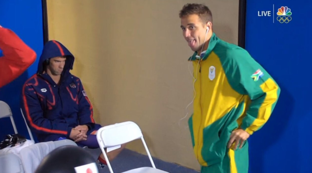 This is probably your last chance to dress as Michael Phelps.