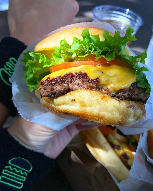 "We got the meat sweats for the Shack! If you missed today's @shakeshack pop-up at @passprovisions, don't sweat it 'cause they're opening in a couple weeks in November at the @houstongalleria! Finally a Shack Shack in Houston!!" — @thehungrypetite