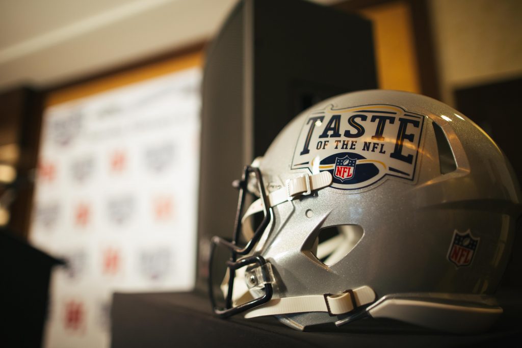 Get ready for Taste of the NFL. 