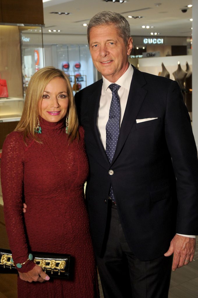 Weezy and Bobby Dees at the Saks Fifth Avenue Key to the Cure Wednesday Oct. 26,2016.(Dave Rossman photo)