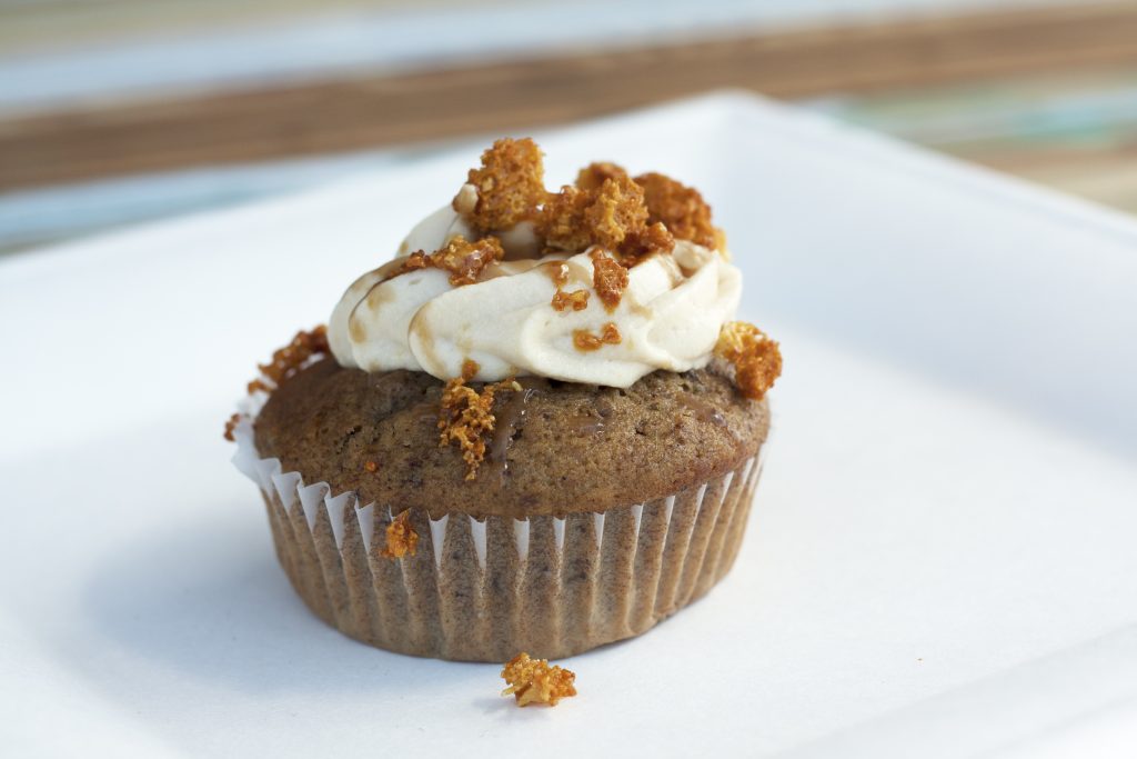 Don't leave Peli Peli Kitchen without the sticky toffee cupcake. 