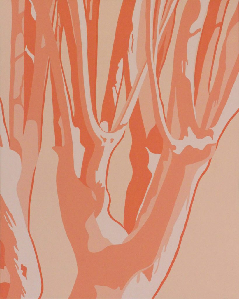 Cary Reeder's "Rising" is a departure from her usual work about vernacular architecture. 