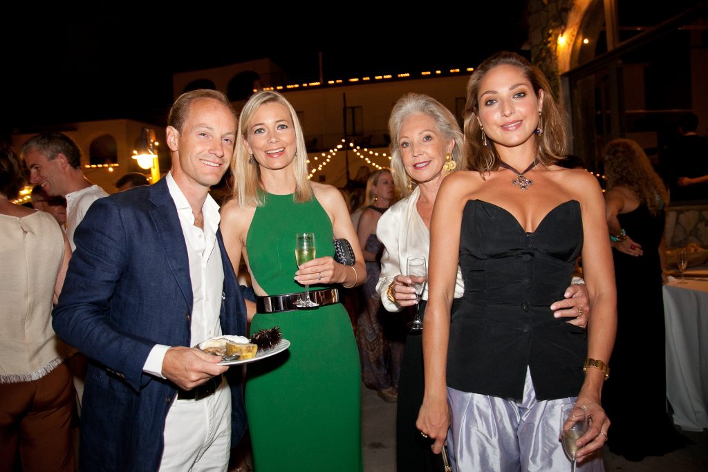 Robert & Siri Cope, Lady Farley and daughter Laura