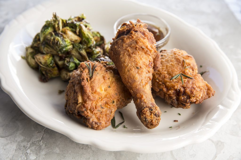 Fried chicken graces Relish's new dinner menu. 