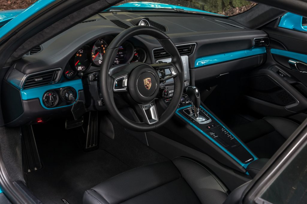 Porsche's interiors received another upgrade.