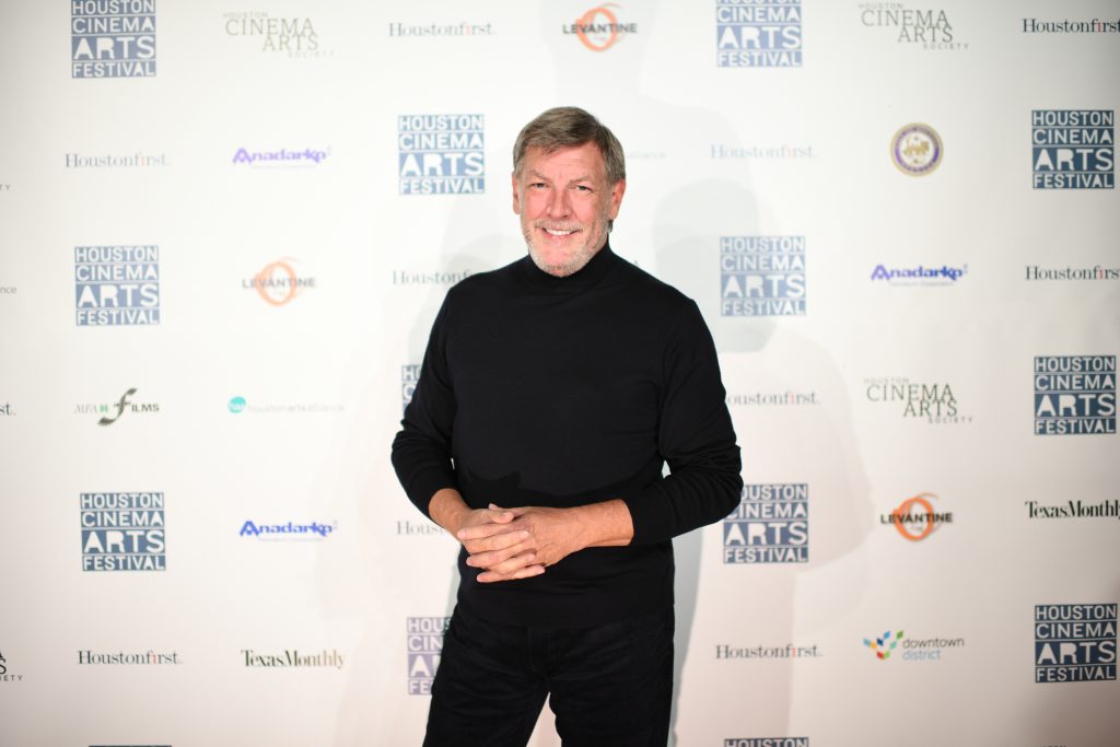 Neal Hamil at a Houston Cinema Arts Event in 2016. (Photo by Daniel Ortiz)