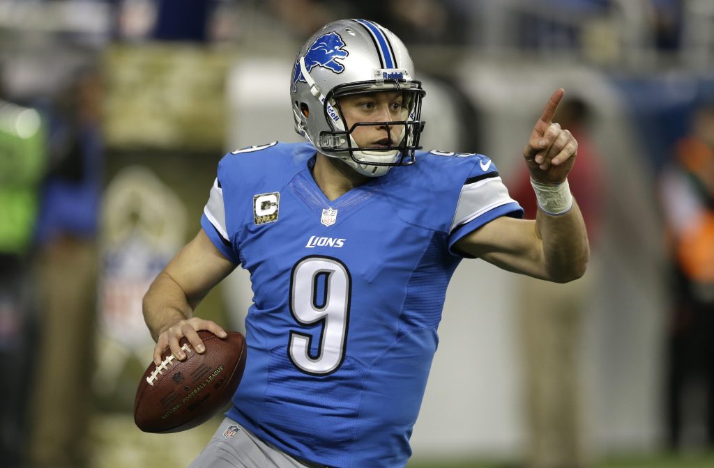 Matthew Stafford showed his talent, but didn't get the big wins he craved as a Detroit Lion.