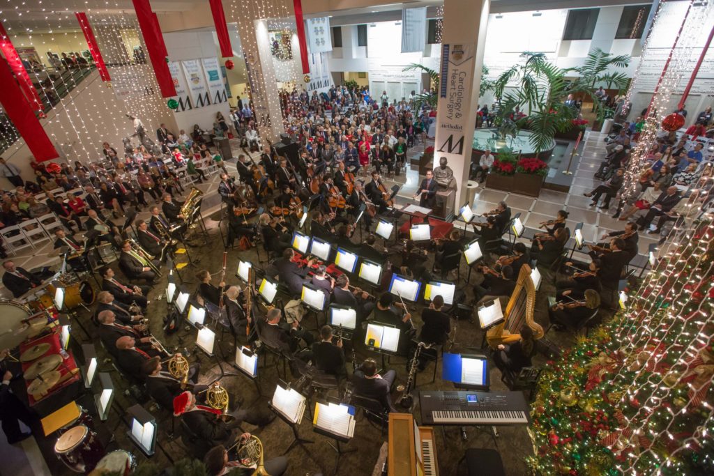 Houston Methodist celebrates the season with the annual Houston Symphony holiday concert.