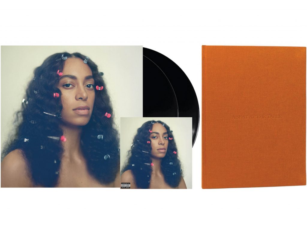 Named the year's No. 1 album by Pitchfork and SPIN, Solange’s <em>A Seat at the Table</em> is an understated, beautiful record. This package comes with a 2-LP version of the album, digital download, and limited edition art book. $74.98.