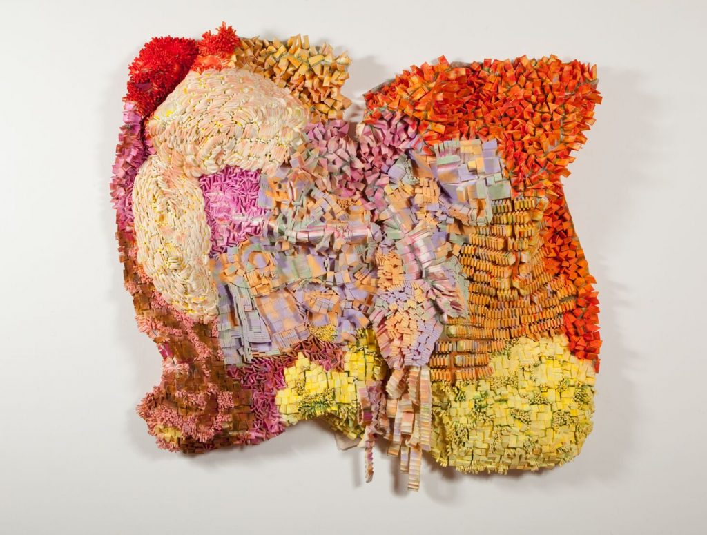 Another sculptural creation by Herold's artist Margery Amdur — "Amass #6," 2013. 