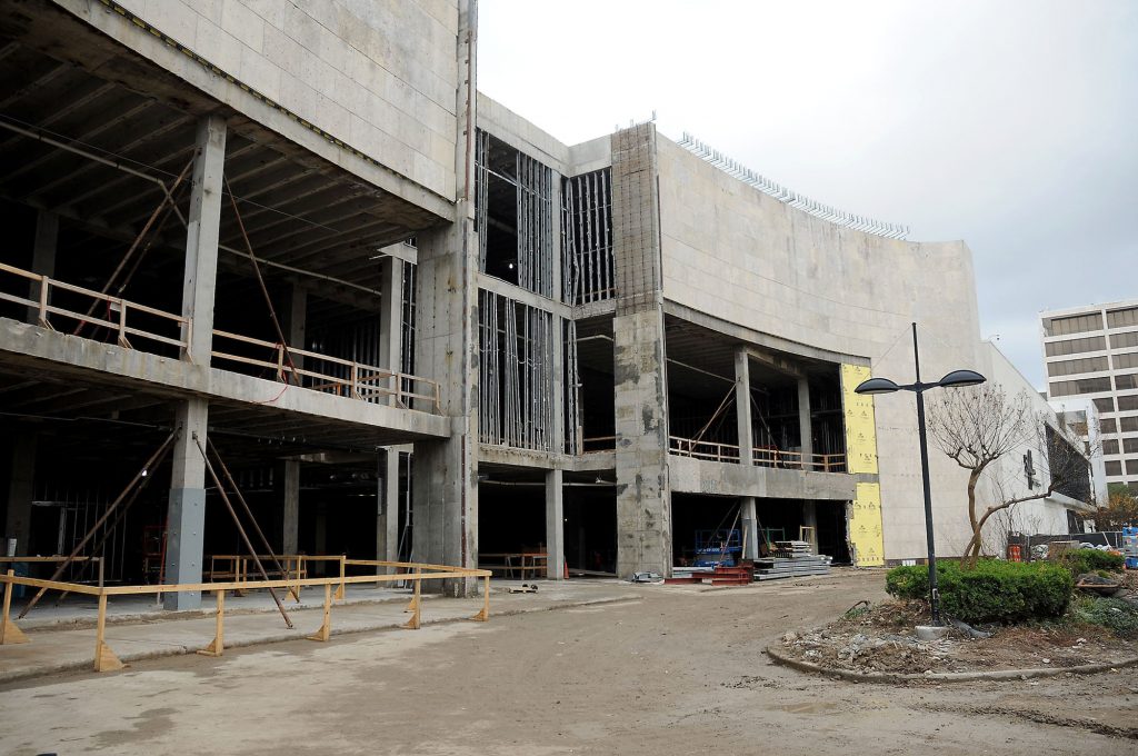 Construction continues next to  Saks Fifth Avenue at the Galleria Tuesday Dec. 13, 2016.(Dave Rossman photo)