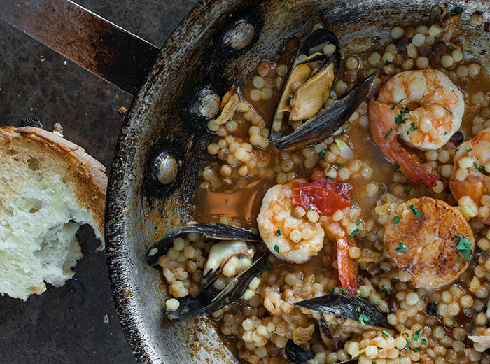 Seafood is on full display at Coppa Osteria's Feast of the Seven Fishes. 
