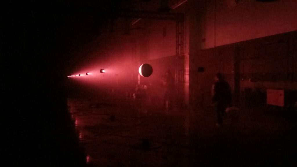 A planetary moment by United Visual Artists entitled "Musica Universalis." 