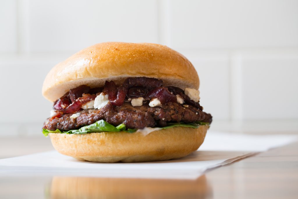 Jerry Build Homegrown Burgers is giving its menu a fall twist with The Divine Burger.  
