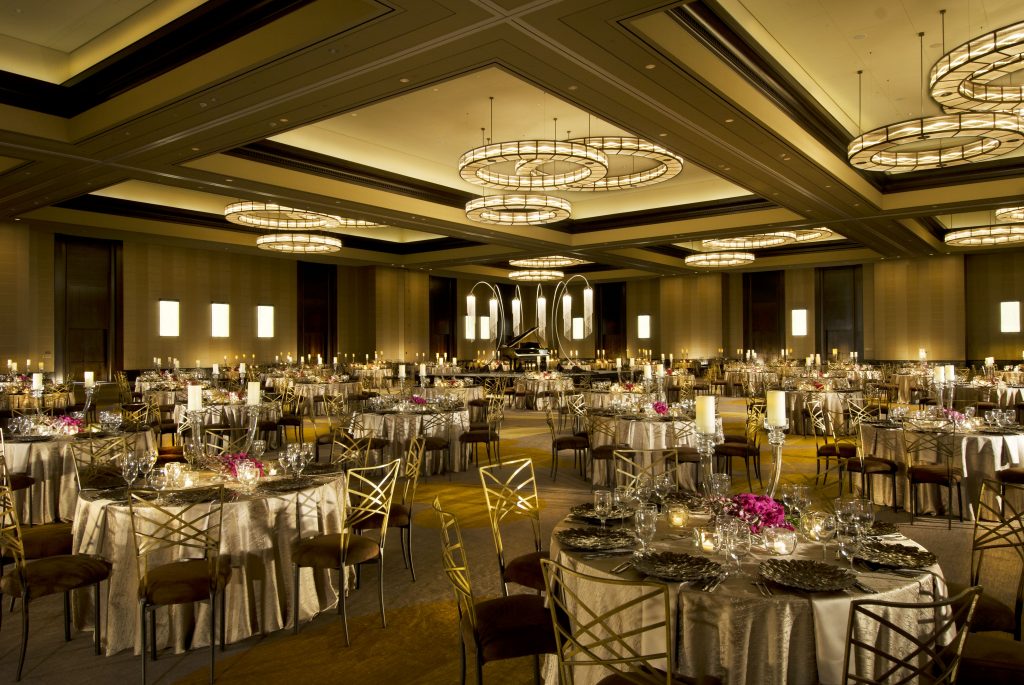 Omni Dallas' ballrooms are set up to host the most elaborate affairs.