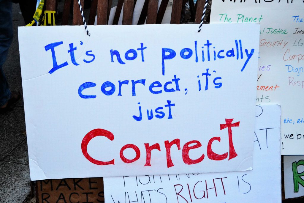 Democracy at work: There was no mono messaging — instead many voices weighed in.  