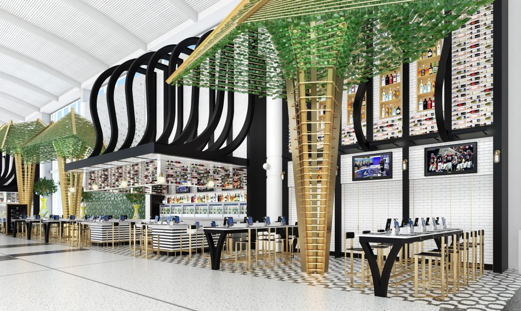 Gavi is located in United Terminal E. 