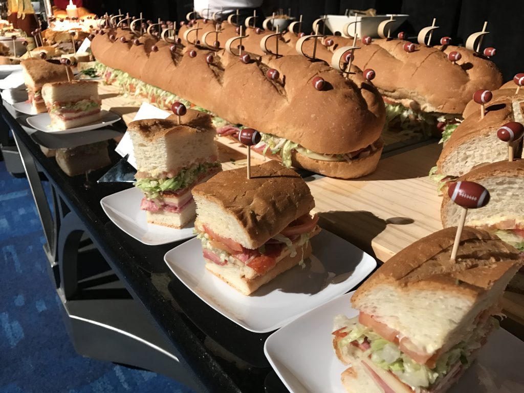 Houston's special Super Bowl food includes the 100 Yard Sub.