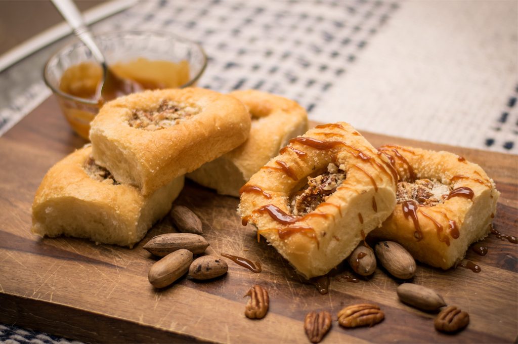 Drunken Texas Pecan kolache at the Kolache Shoppe. 