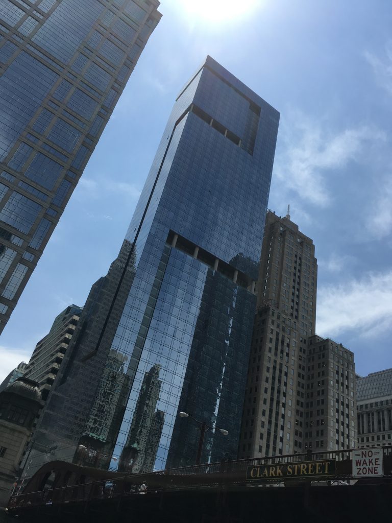 Sears/Willis Tower in Chicago — the design was inspired by an advertisement for a package of cigarettes. Chicago has successfully branding itself as a city filled with iconic buildings and seminal architecture. 