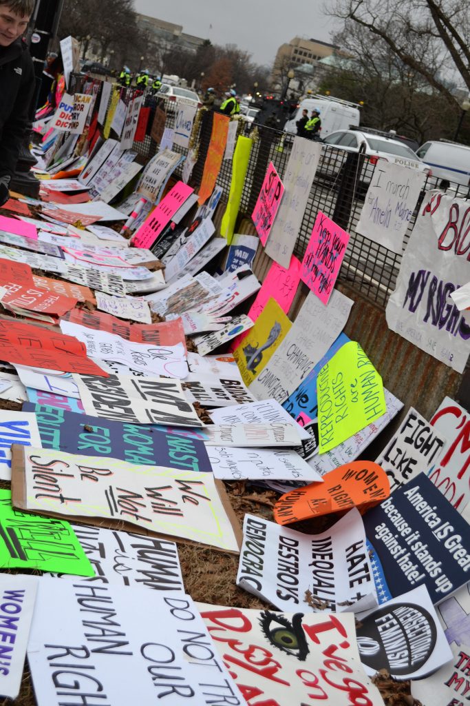 Signs of Our Times: A sea of posters remained in the city afterwards as art forms. 