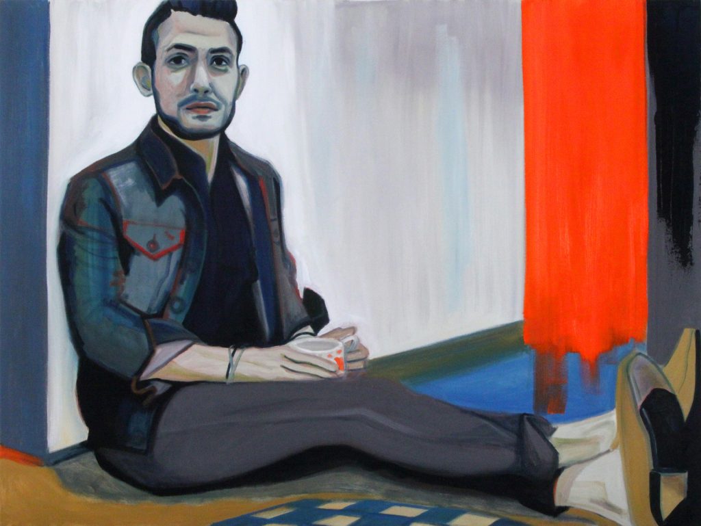 Subjects in the exhibition range across generations. Here: "Next," 2016.