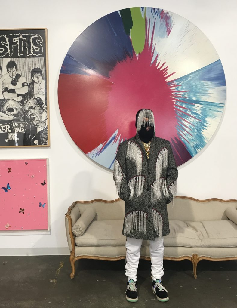 Johnson Hartig, here in his Los Angeles studio, will be honored at this year's MTV Re:Define.