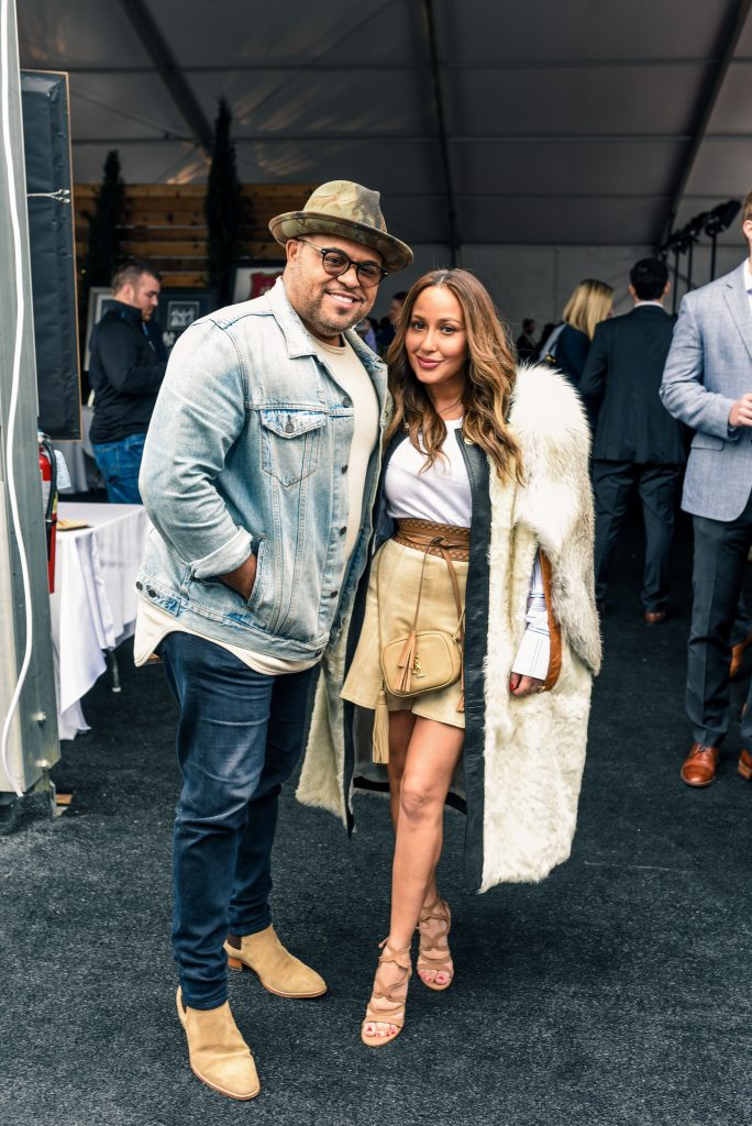 Israel and Adrienne Bailon Houghton