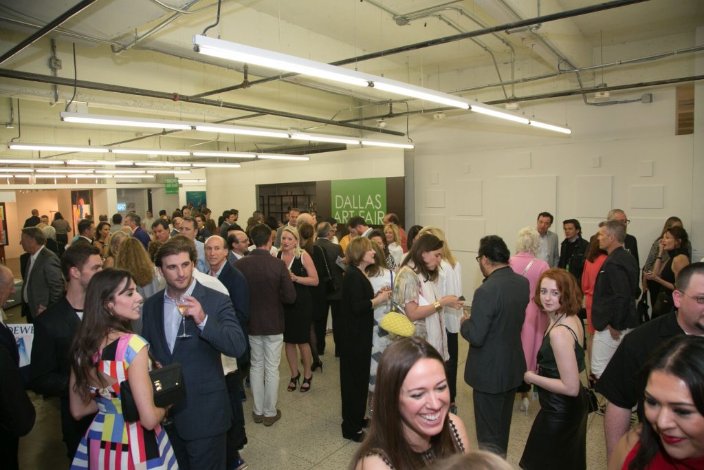 A scene from Dallas Art Fair 2016, Fashion Industry Gallery. The 2017 edition, year nine, will be eagerly watched for sales and sightings. (Photo Daniel Drienksy)