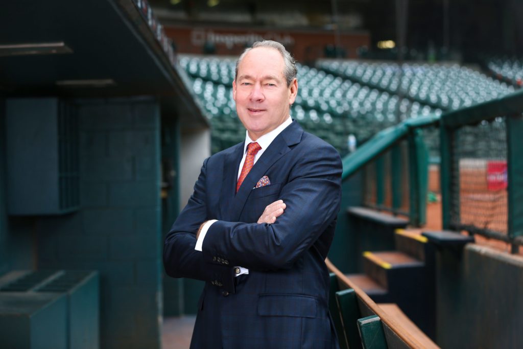 Jim crane standing
