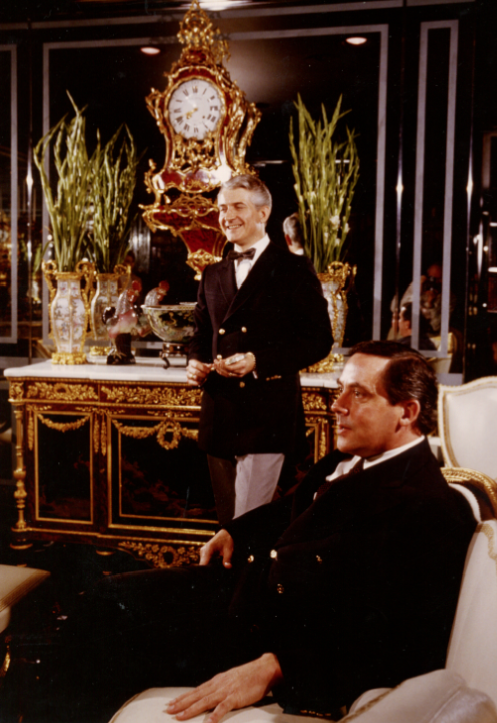 From left: Paxton Gremillion and Loyd Taylor in their Athena apartment, circa 1980 (Photo courtesy Loyd Taylor)