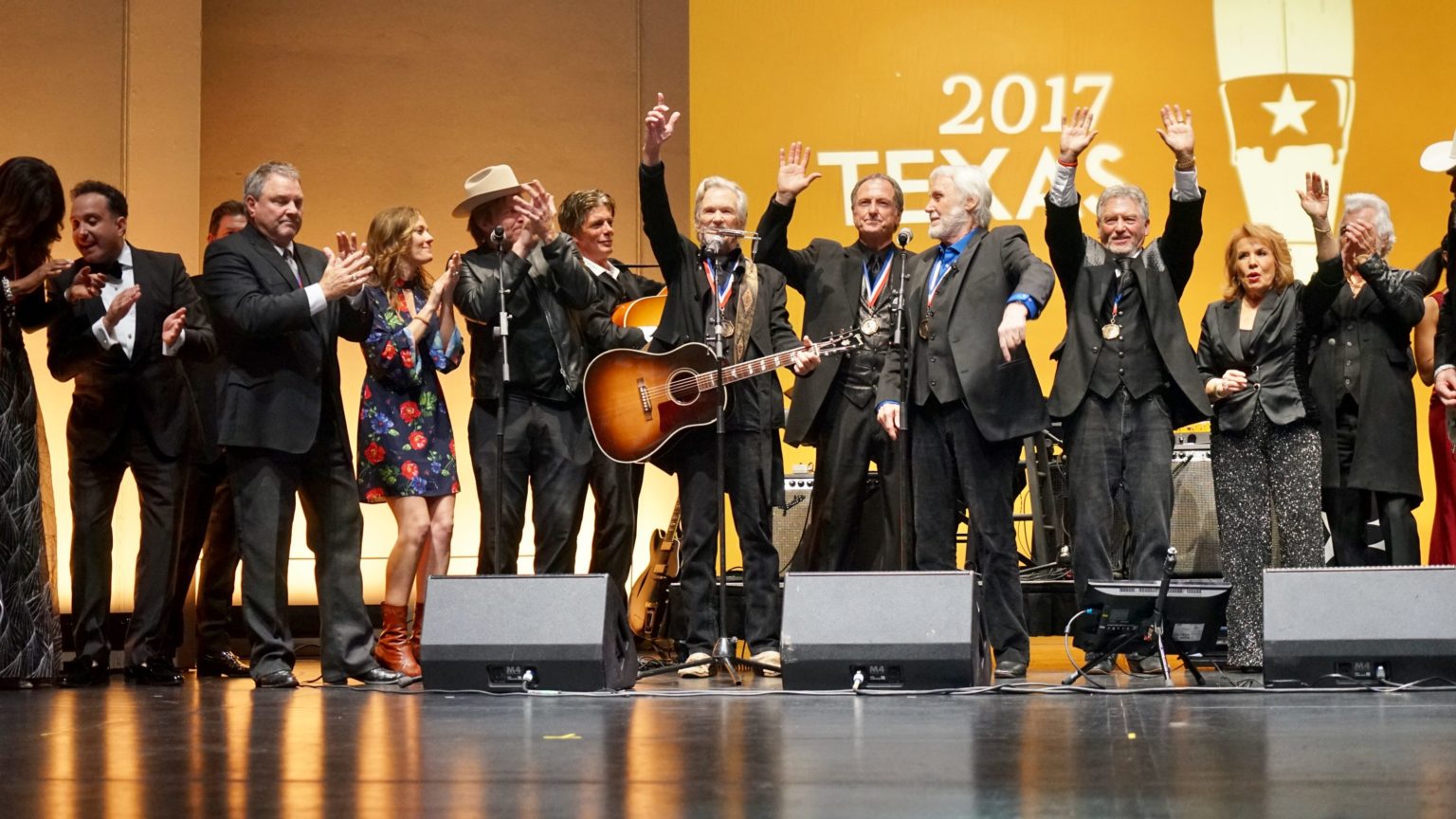 Super Celebrities Given Prestigious Texas Medals A Night