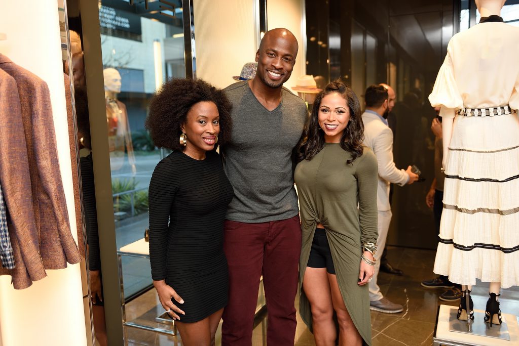 Akbar Gbajabiomila, Tanisha Thompsons, Alicia Jammer